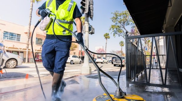 pressure washing